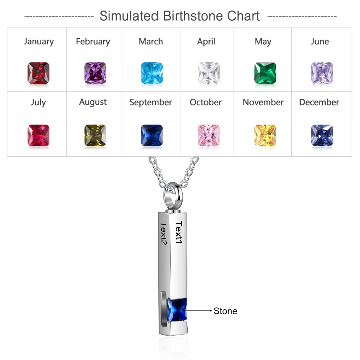 BarBond Birthstone Necklace