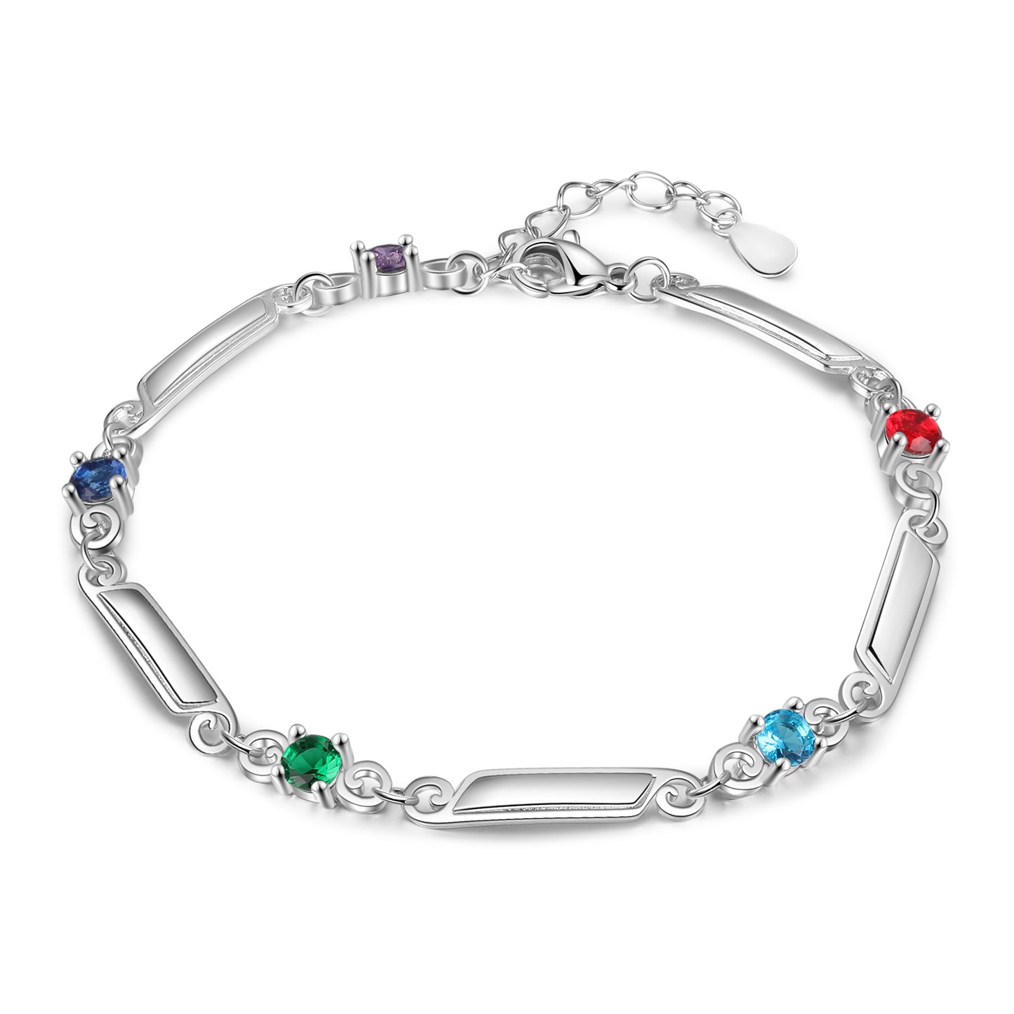 Tagged Treasures Birthstone Bracelet