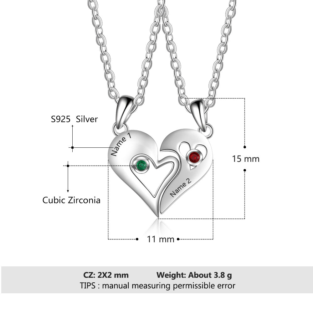 Forever Love Birthstone Necklace Set