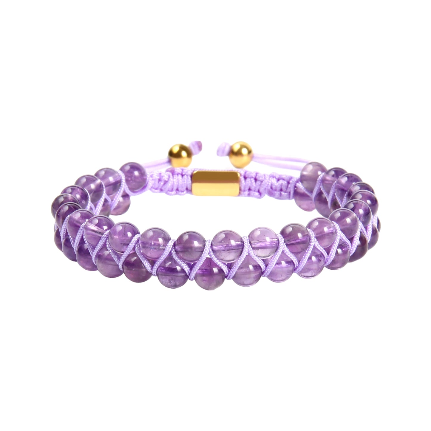 Amethyst Twist Bracelet