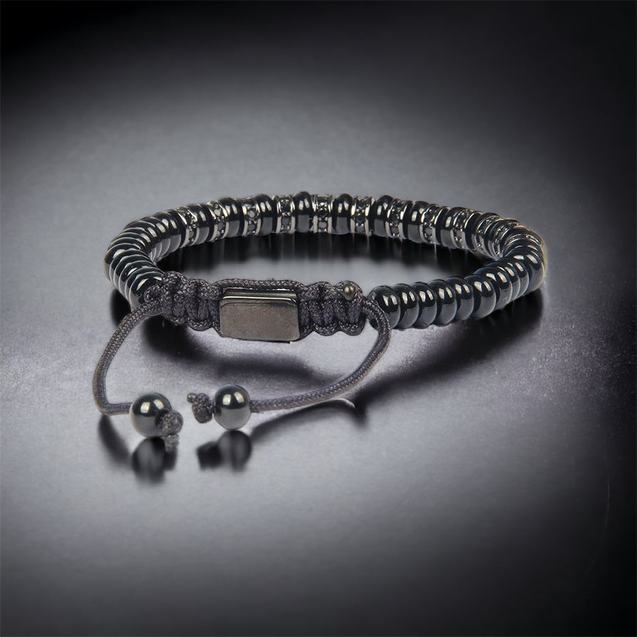 Onyx Starry Night Bracelet