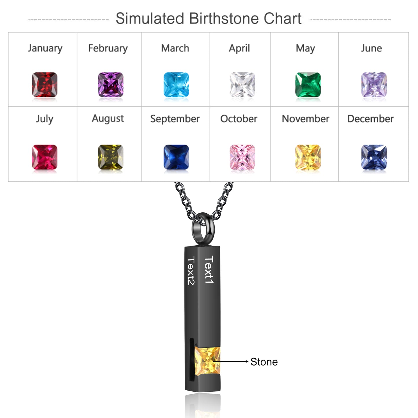 BarBond Birthstone Necklace