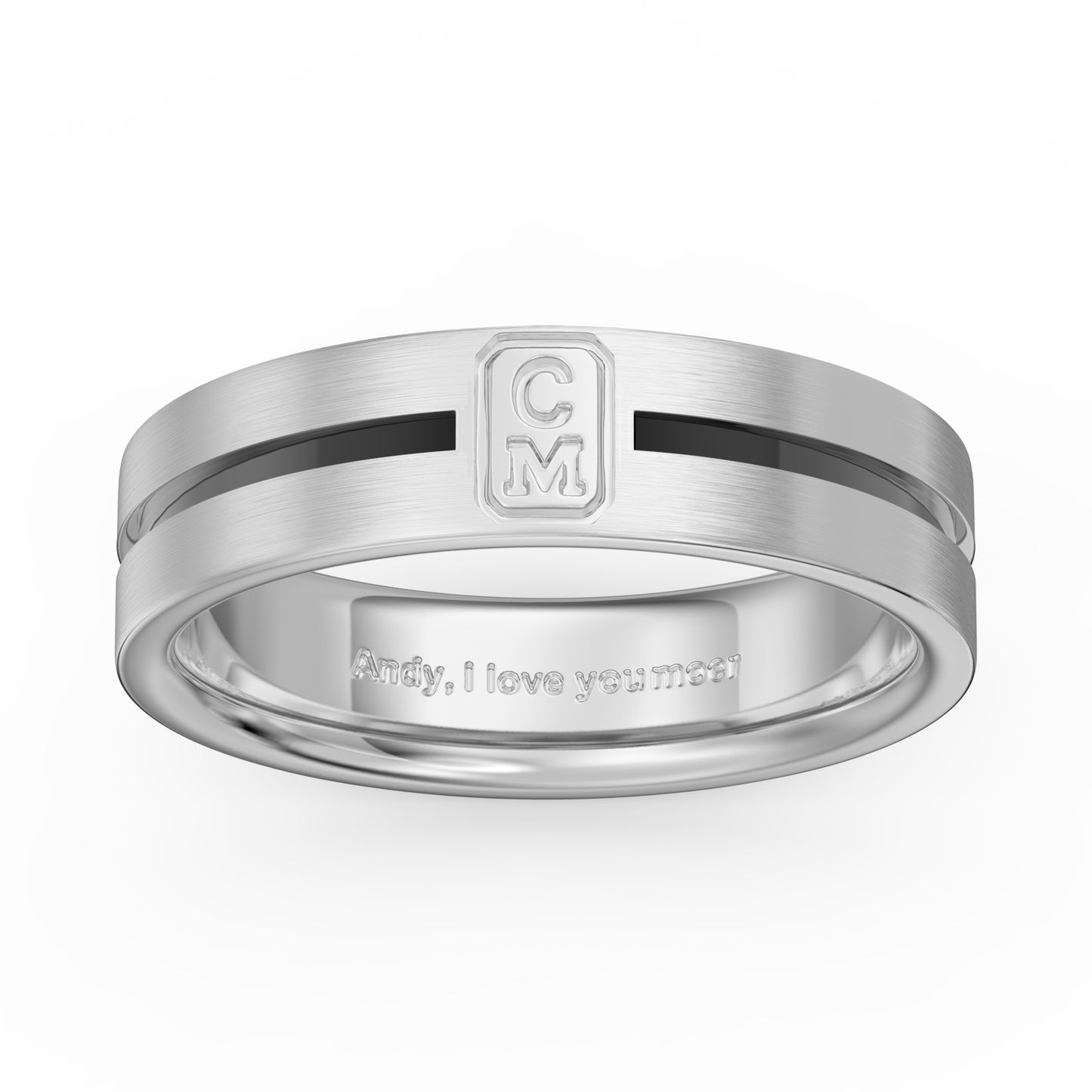 Inseparable Love Couple 3D Bands
