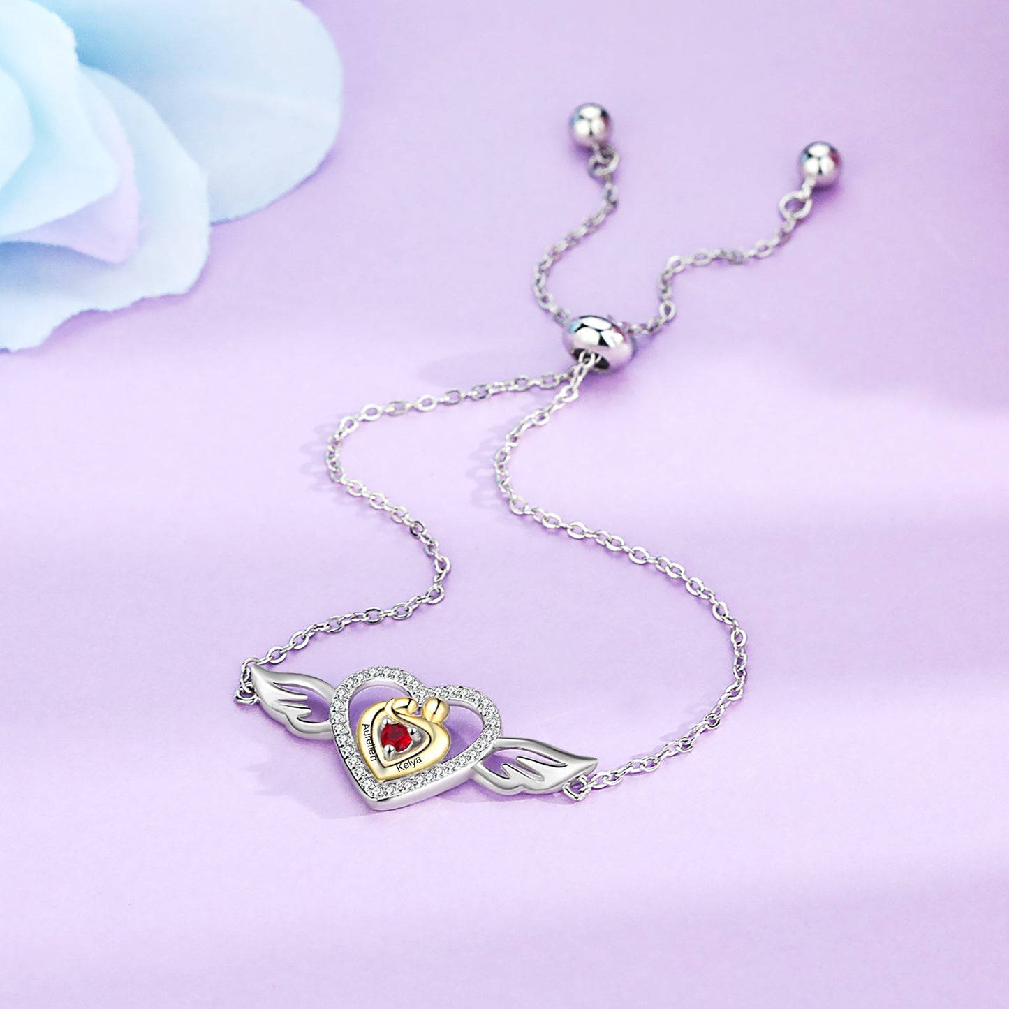 Angelic Love Birthstone Bracelet