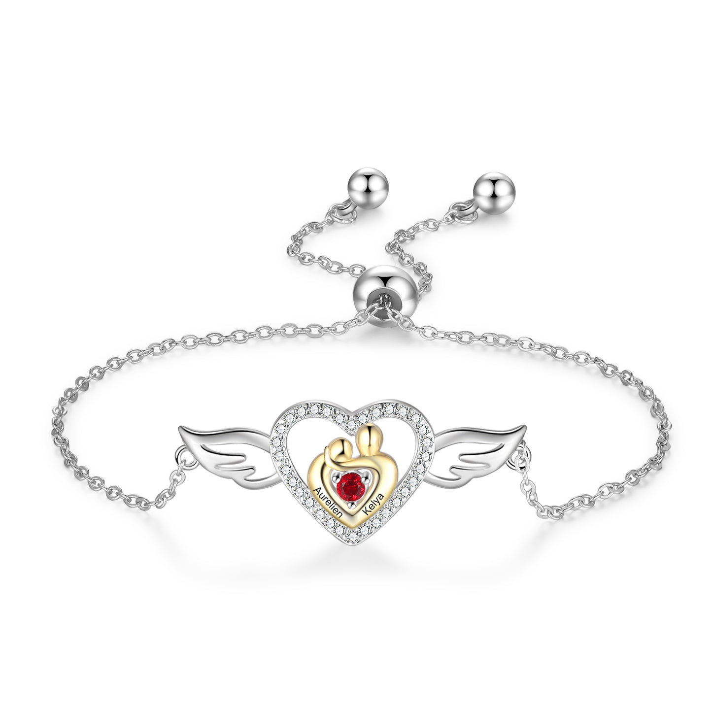 Angelic Love Birthstone Bracelet