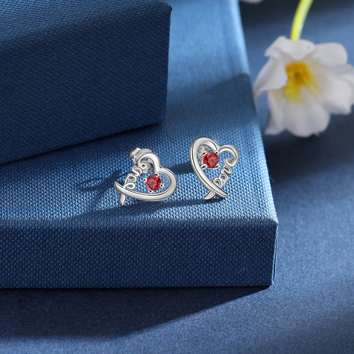 Love in Heart Earrings