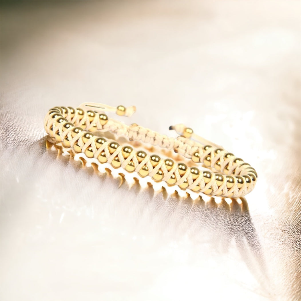 Golden Braid Bracelet