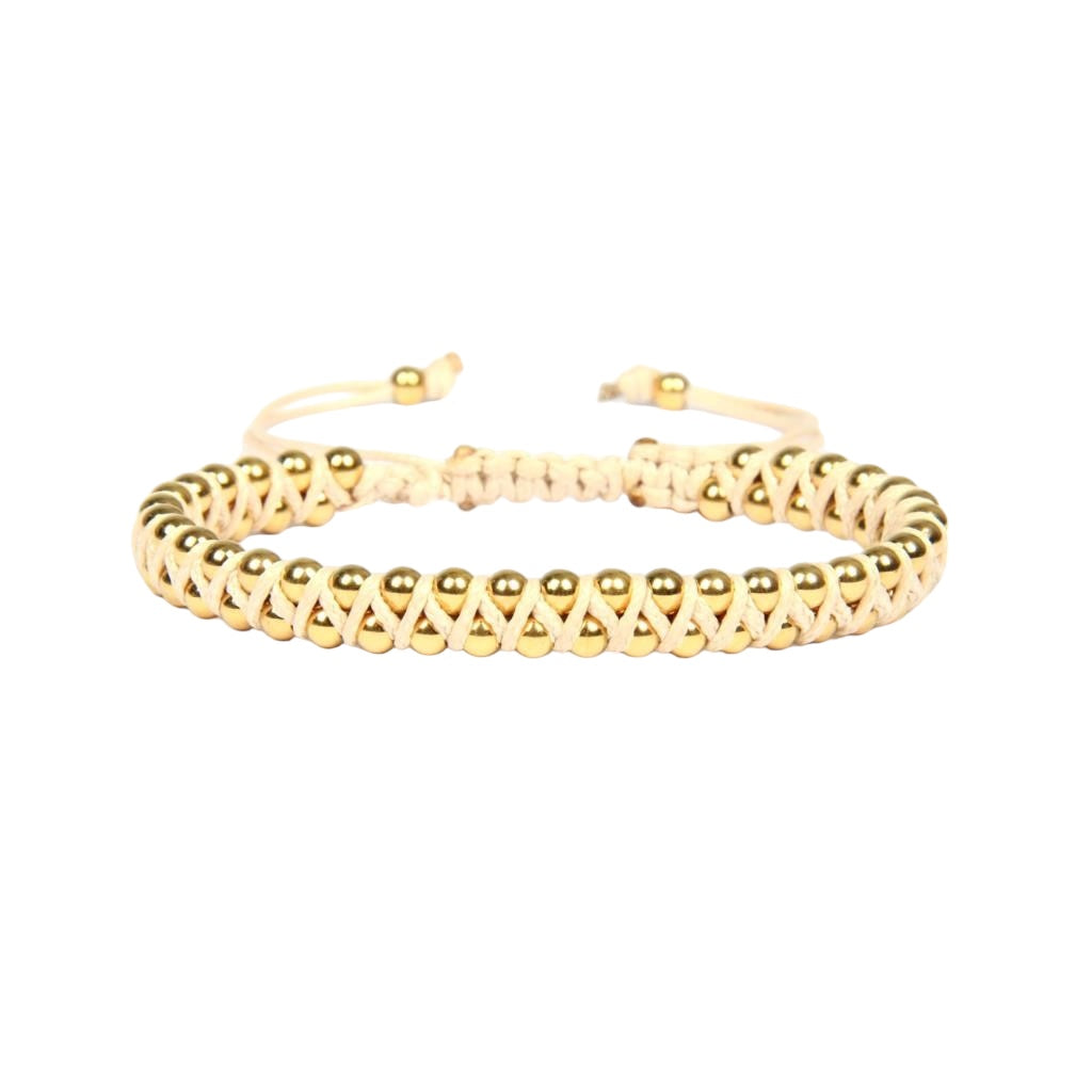 Golden Braid Bracelet