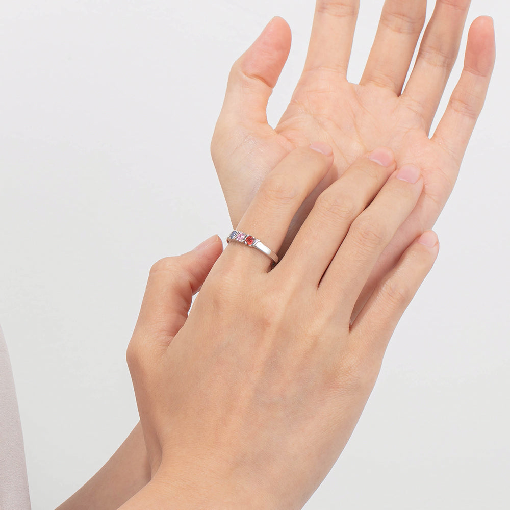 Trilogy Birthstone Classic Ring