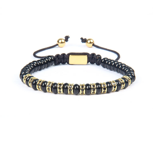 Onyx Starry Night Bracelet