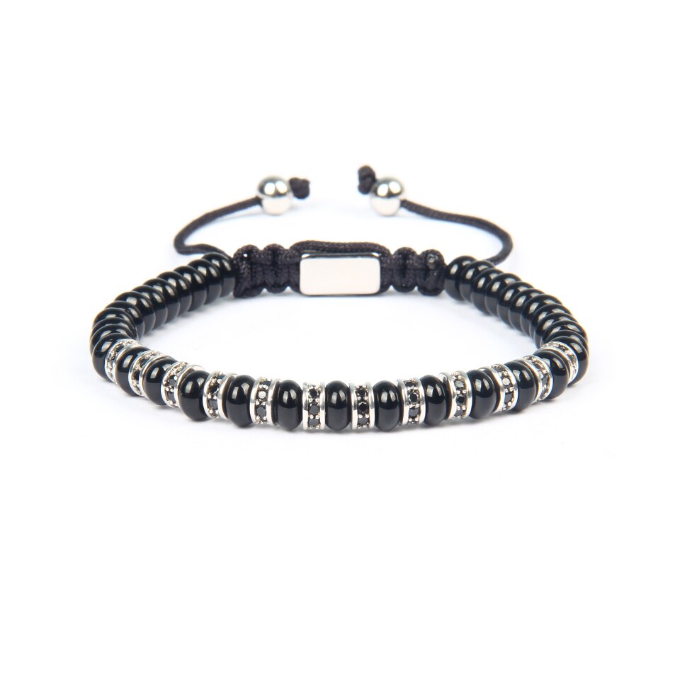 Onyx Starry Night Bracelet