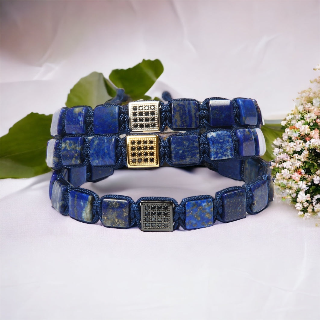 Lazuli Luxe Carre Bracelet