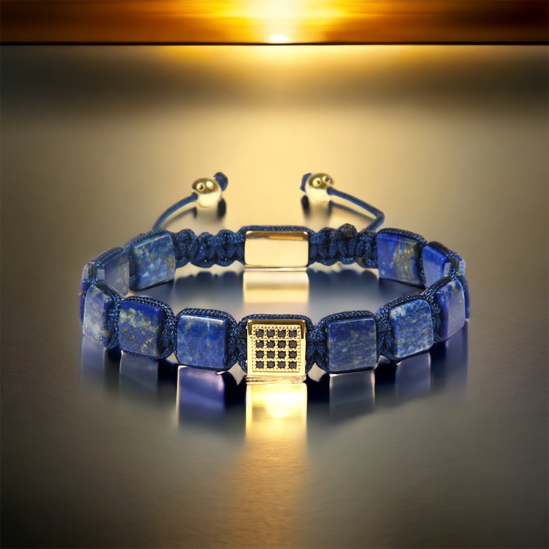 Lazuli Luxe Carre Bracelet