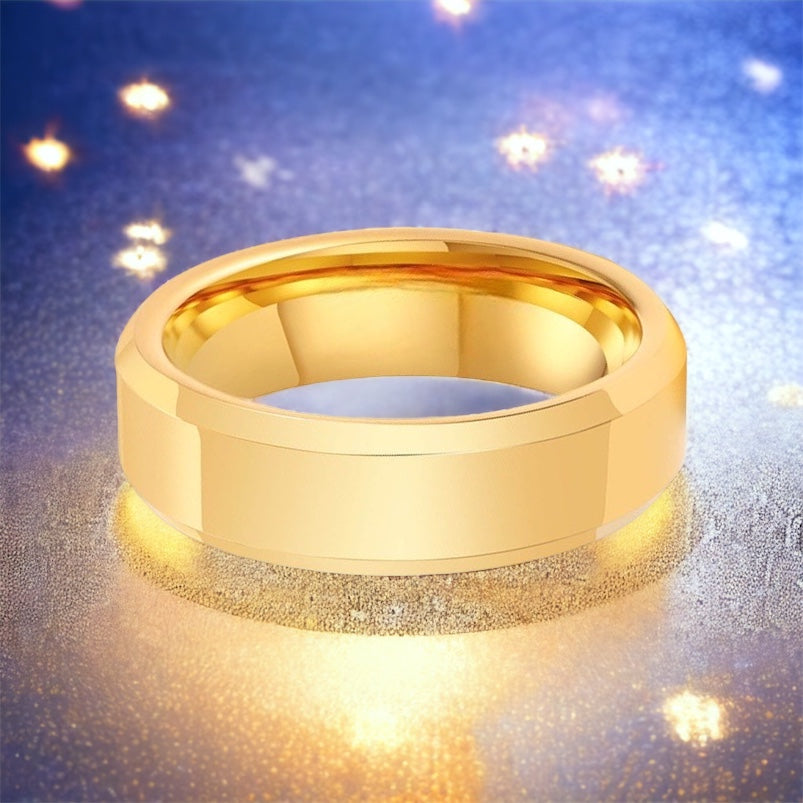 Goldshine Tungsten Ring