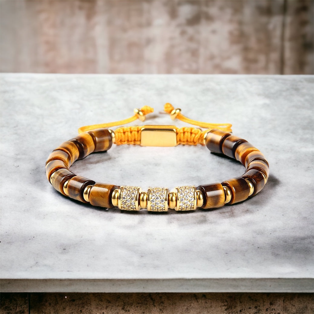 Golden Tiger Blaze Bracelet