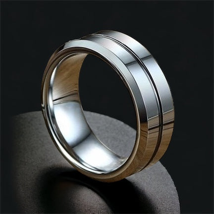 Shadowland Tungsten Ring