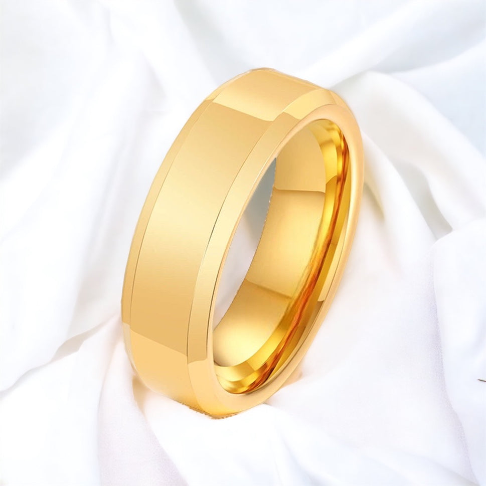 Goldshine Tungsten Ring