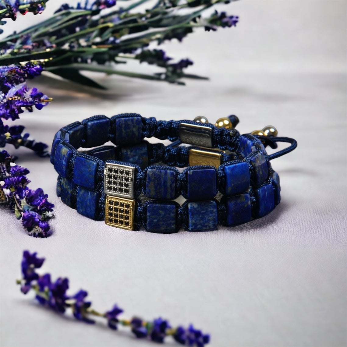 Lazuli Luxe Carre Bracelet