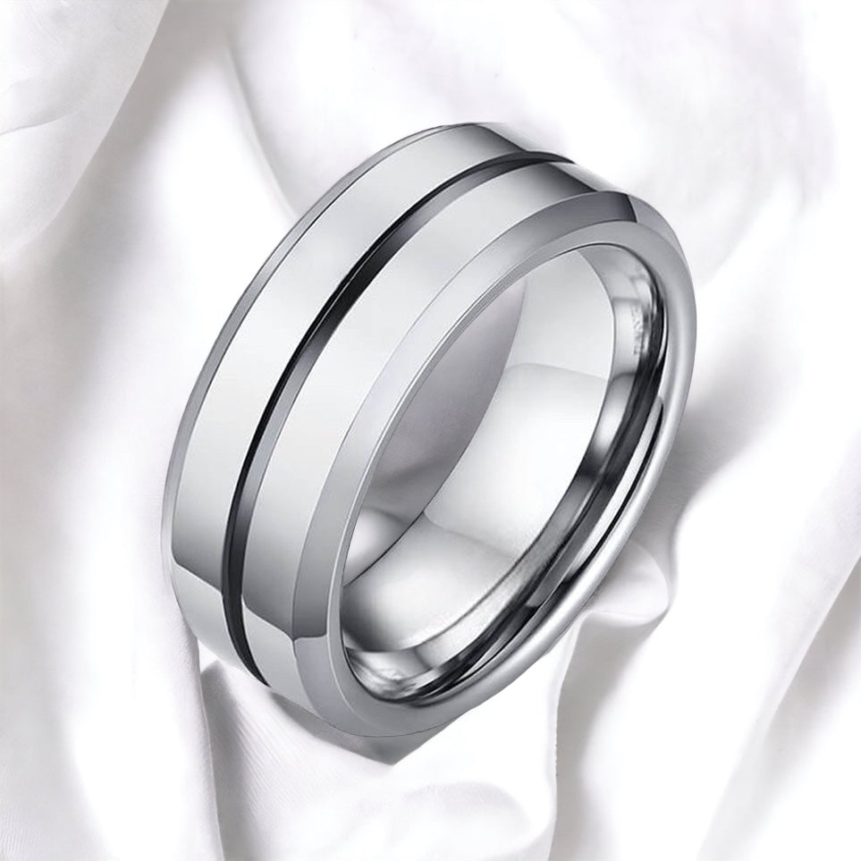 Shadowland Tungsten Ring